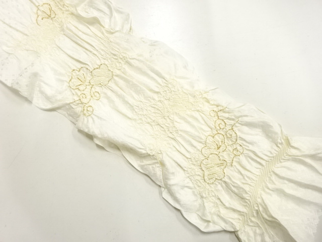 正絹　絞り　帯揚げ